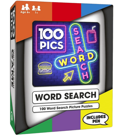 100 PICS - Word Search Puzzles