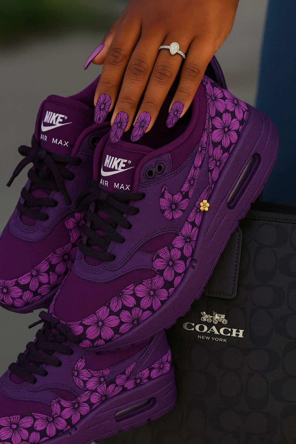 The Amazing Customised Air Max Plus Sneaker + Matching Shoulder Bag