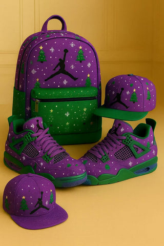 The Amazing Customised Jordan Sneaker + Matching Shoulder Bag